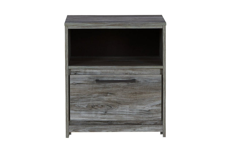 Baystorm Gray Nightstand - Gate FurnitureNightstand