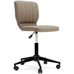 Beauenali Taupe Home Office Desk Chair - H190-04 - Gate Furniture