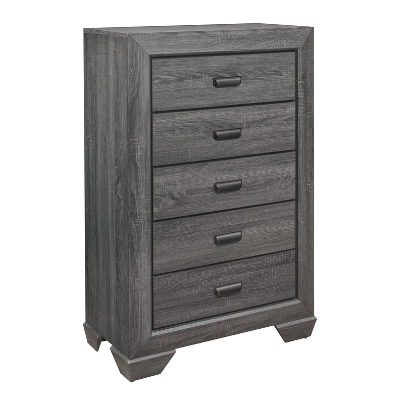 Beechnut Gray Panel Bedroom Set - Gate FurnitureBedroom Set