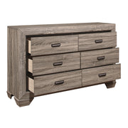 Beechnut Light Elm Panel Bedroom Set - Gate FurnitureBedroom Set