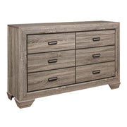 Beechnut Light Elm Panel Bedroom Set - Gate FurnitureBedroom Set