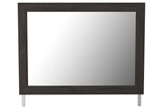 Belachime Black Bedroom Mirror - Gate FurnitureMirror