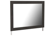 Belachime Black Bedroom Mirror - Gate FurnitureMirror