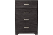 Belachime Black Chest of Drawers - Gate FurnitureChest