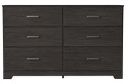 Belachime Black Dresser - Gate FurnitureDresser