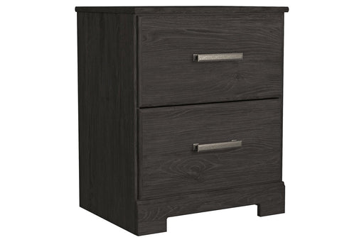 Belachime Black Nightstand - Gate FurnitureNightstand