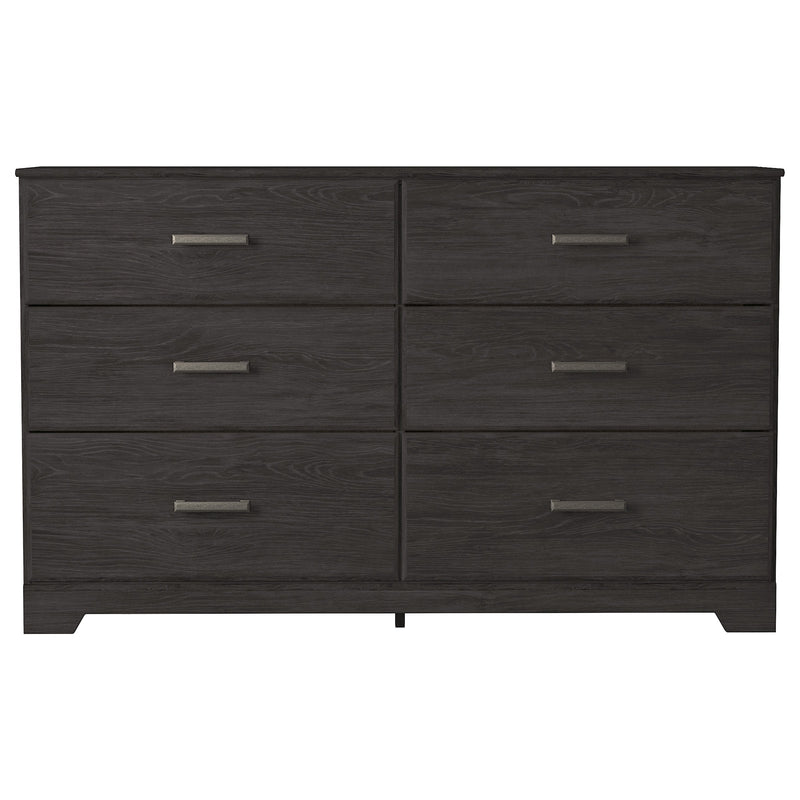Belachime Black Panel Bedroom Set - Gate FurnitureBedroom Set