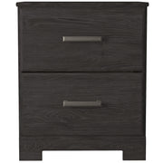 Belachime Black Panel Youth Bedroom Set - Gate FurnitureYouth Bedroom Set