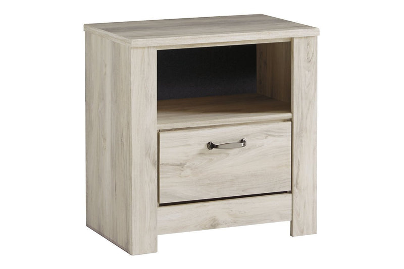 Bellaby Whitewash Nightstand - Gate FurnitureNightstand