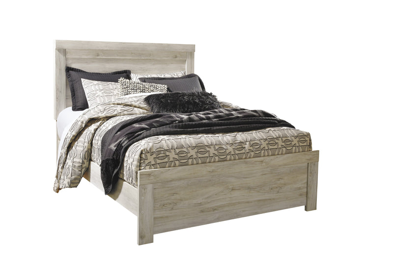 Bellaby Whitewash Queen Panel Bed - Gate FurnitureQueen Bed