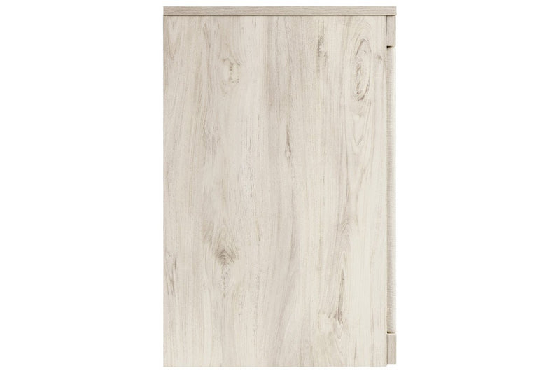 Bellaby Whitewash TV Stand with Electric Fireplace - Gate FurnitureTV Stand