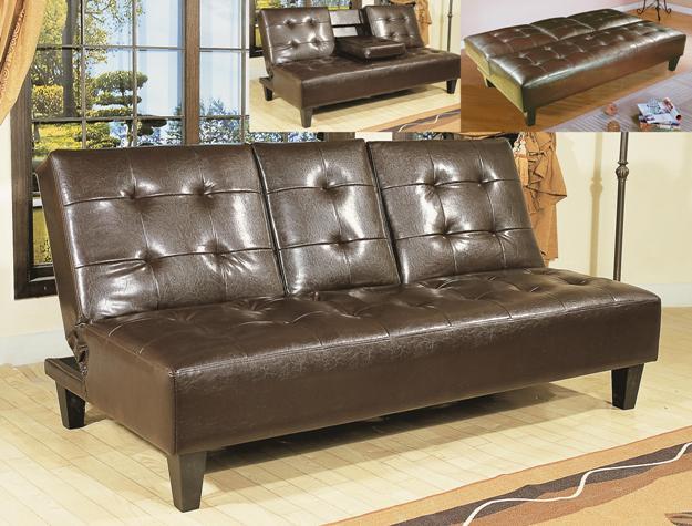Bennett Adjustable Futon Sofa with Drop-Down Cup Holders - '-ESP 5280 - Gate Furniture