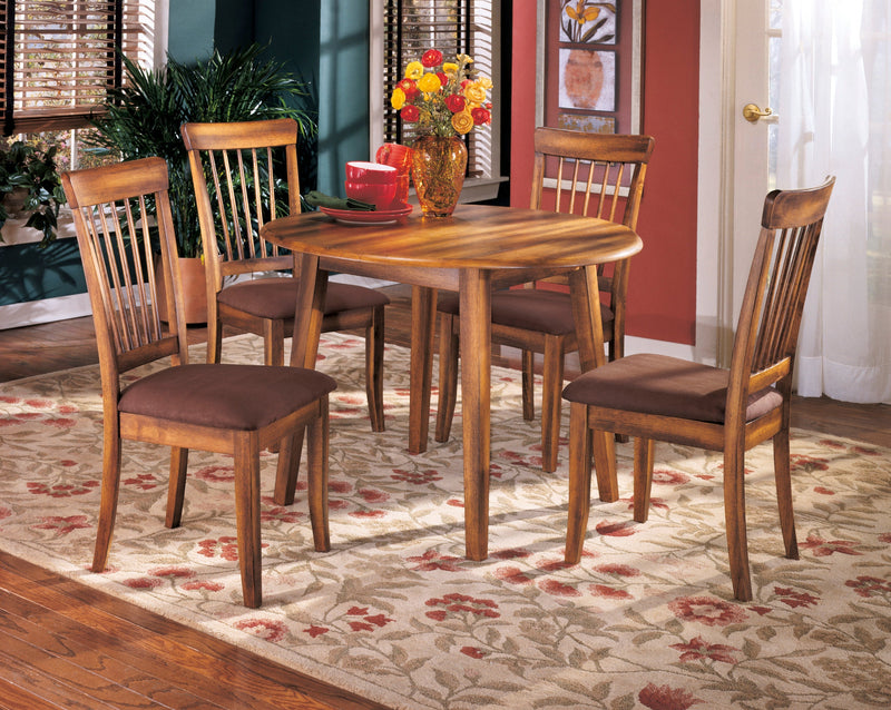 Berringer Rustic 5 - Piece Drop Leaf Dining Set - Gate FurnitureDining Room Set