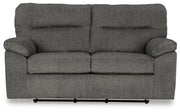 Bindura Glider Loveseat - Gate FurnitureLoveseat