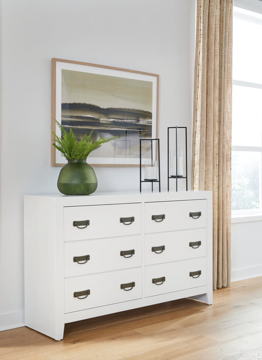 Binterglen White Dresser - B427-31