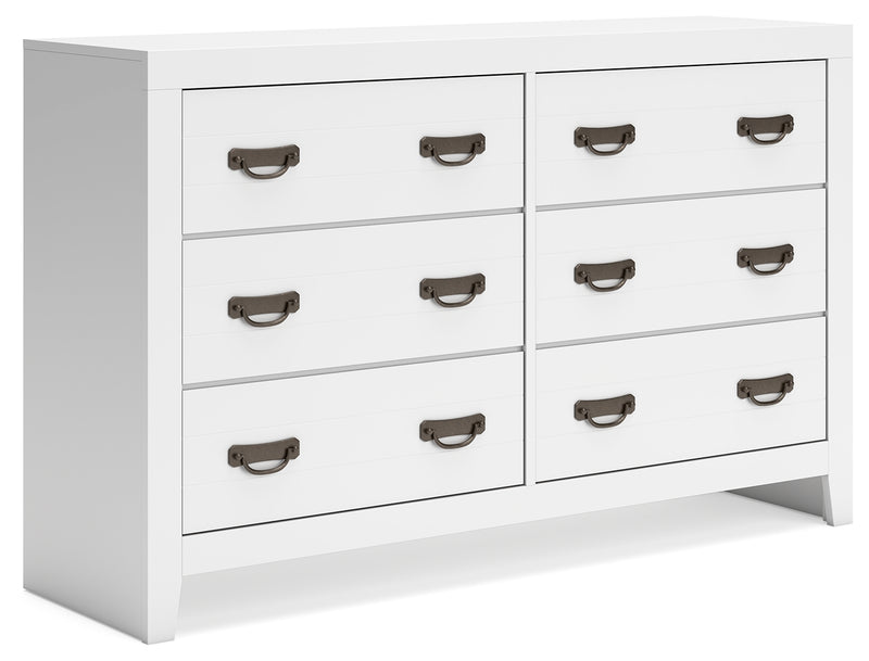 Binterglen White Dresser - B427-31