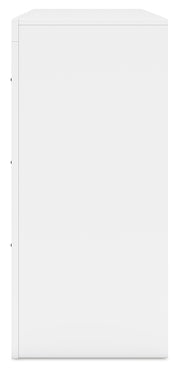 Binterglen White Dresser - B427-31