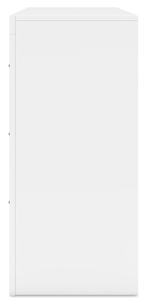 Binterglen White Dresser - B427-31
