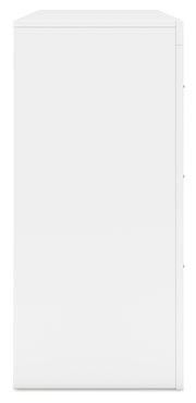 Binterglen White Dresser - B427-31