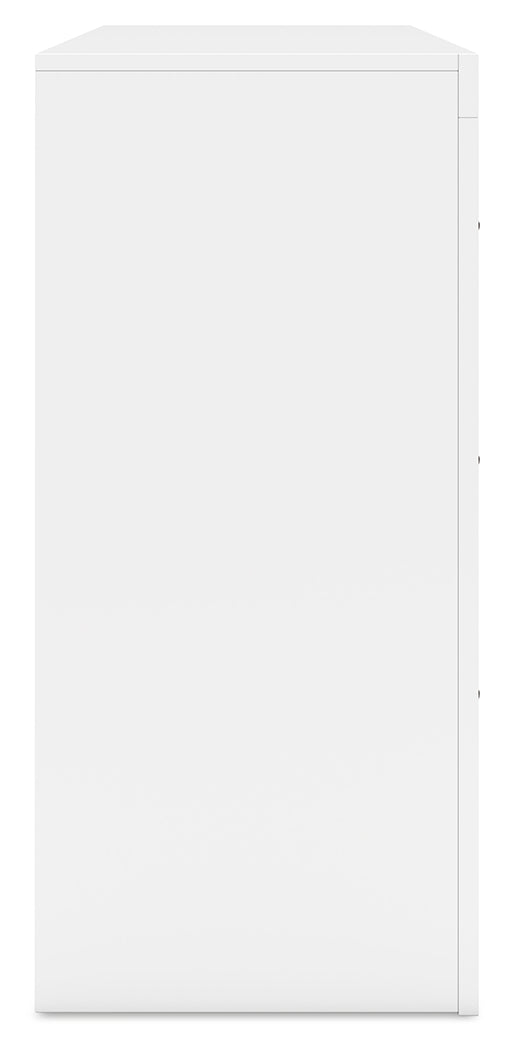 Binterglen White Dresser - B427-31