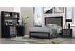 Lisbon Grey And Black Chest - LISBON-GREY/BLACK-CH - Gate Furniture