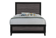 Lisbon Grey And Black Full Bed - LISBON-GREY/BLACK-FB - Gate Furniture