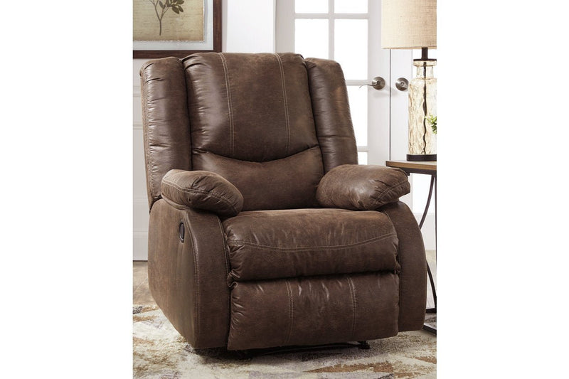Bladewood Coffee Recliner - Gate FurnitureRecliner
