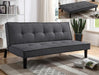 Blair Gray Adjustable Futon Sofa - 5245 - Gate Furniture