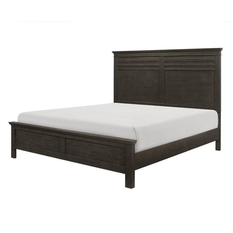 Blaire Farm Charcoal Gray Panel Bedroom Set - Gate FurnitureBedroom Set