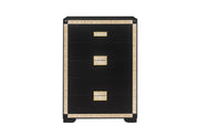 Blake Black/Gold Chest - Gate FurnitureChest