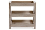 Blariden Light Tan Shelf Accent Table - Gate FurnitureTable