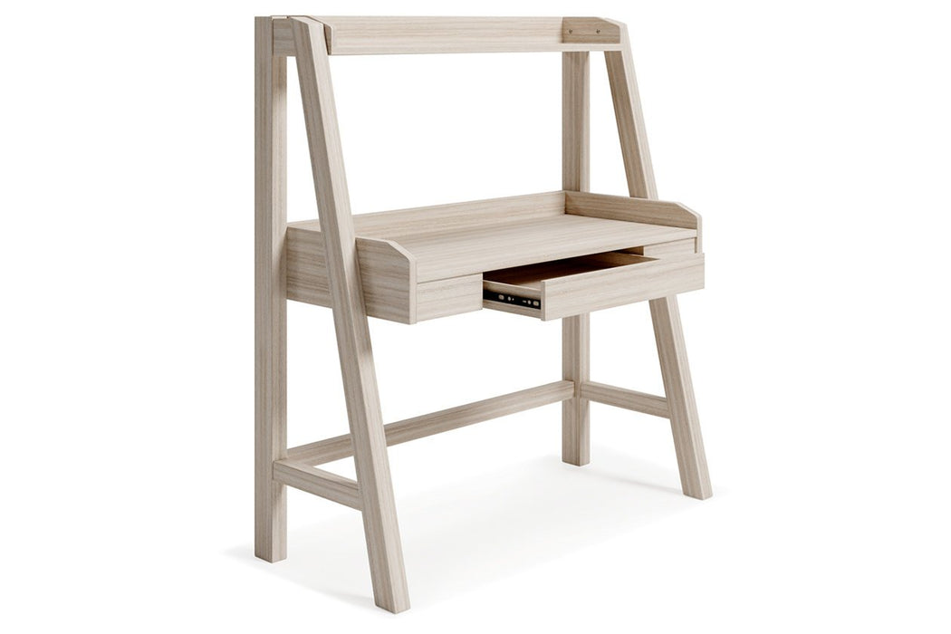 Blariden Natural Desk with Hutch - B008-327 - Gate Furniture