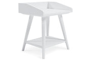 Blariden White Accent Table - Gate FurnitureTable
