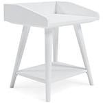 Blariden White Accent Table - Gate FurnitureTable