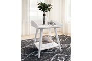 Blariden White Accent Table - Gate FurnitureTable