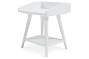 Blariden White Accent Table - Gate FurnitureTable