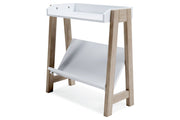 Blariden White/Tan Small Bookcase - Gate FurnitureBookcases