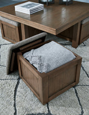 Boardernest Coffee Table with 4 Stools - Gate FurnitureCocktail Table