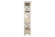 Bolanburg Antique White Display Cabinet - Gate FurnitureServer