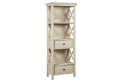 Bolanburg Antique White Display Cabinet - Gate FurnitureServer