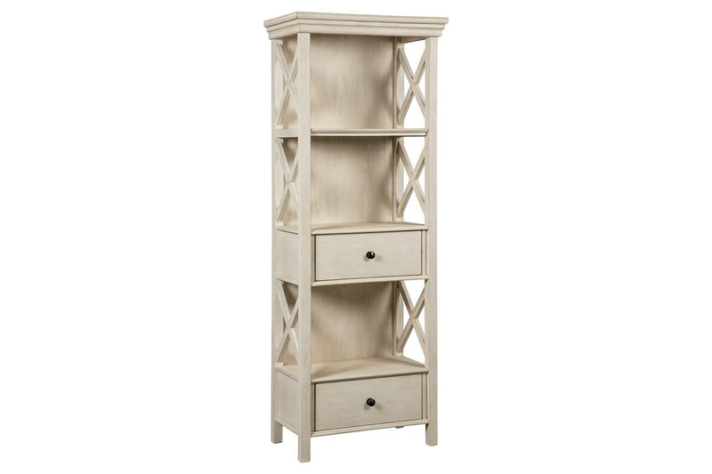 Bolanburg Antique White Display Cabinet - Gate FurnitureServer