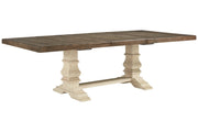 Bolanburg Antique White Extention Dining Table - Gate FurnitureDining Table