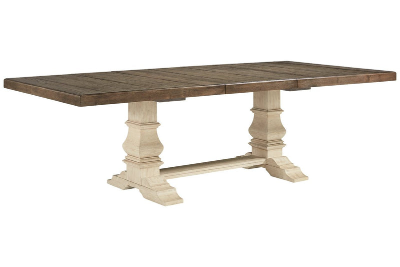 Bolanburg Antique White Extention Dining Table - Gate FurnitureDining Table