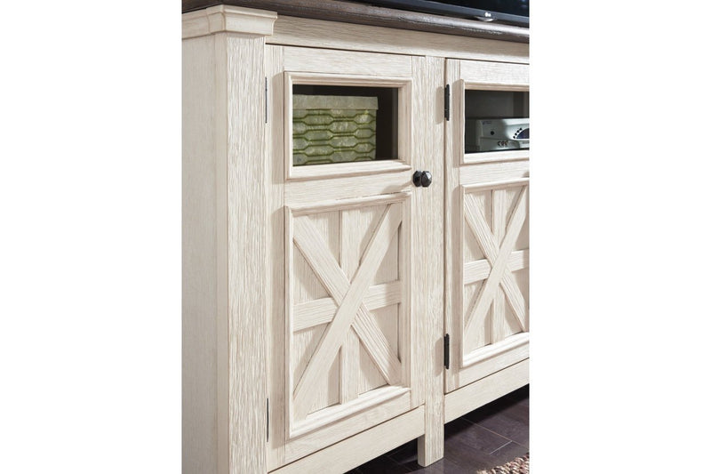 Bolanburg Two - tone 74" TV Stand - Gate FurnitureTV Stand