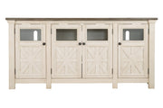 Bolanburg Two - tone 74" TV Stand - Gate FurnitureTV Stand
