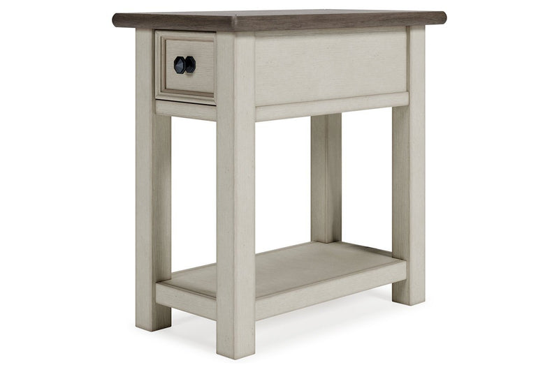 Bolanburg Two - tone Chairside End Table - Gate FurnitureEnd Table Chair Side