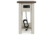 Bolanburg Two - tone Chairside End Table - Gate FurnitureEnd Table Chair Side