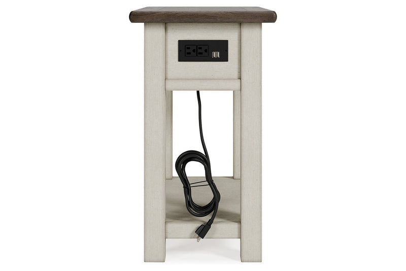 Bolanburg Two - tone Chairside End Table - Gate FurnitureEnd Table Chair Side