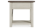 Bolanburg Two - tone Chairside End Table - Gate FurnitureEnd Table Chair Side