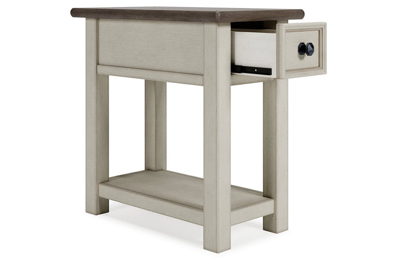 Bolanburg Two - tone Chairside End Table - Gate FurnitureEnd Table Chair Side